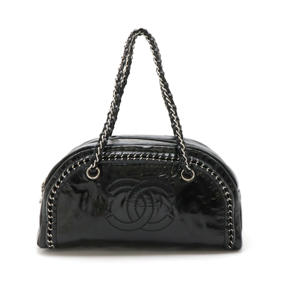 Chanel Coco Mark Matelasse Bowling Bag