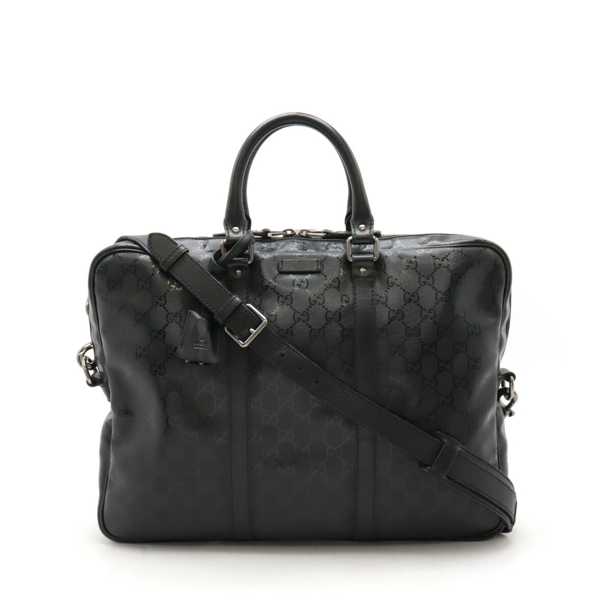 Gucci GG Imprime Business Bag Briefcase Black