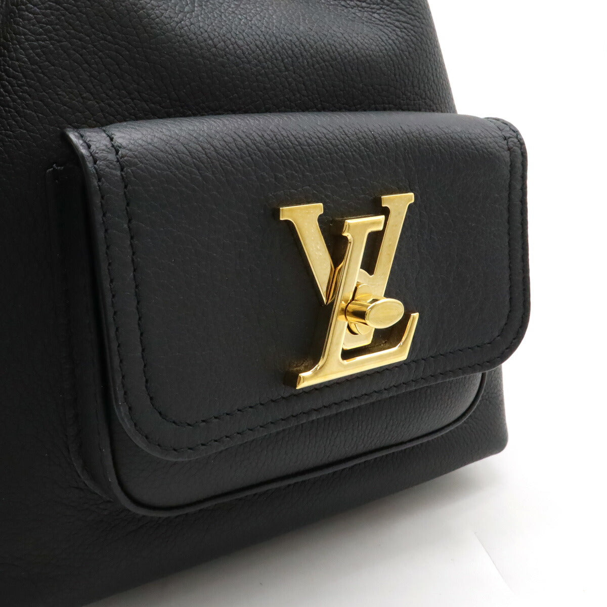 Louis Vuitton Lockme Bucket Leather Shoulder Bag