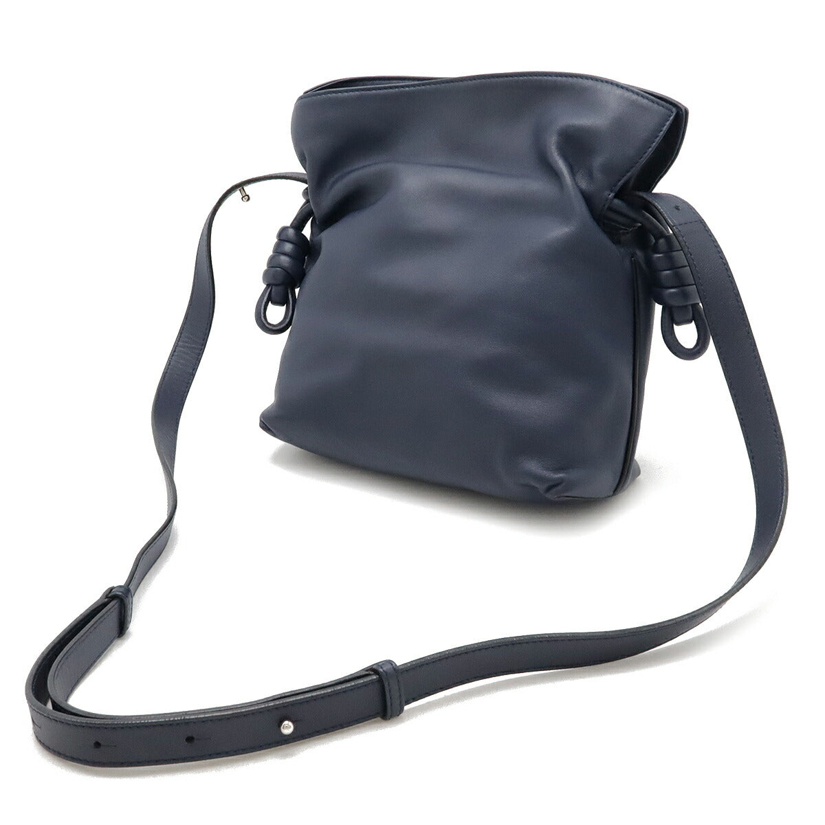 Loewe Flamenco Knot Leather Shoulder Bag