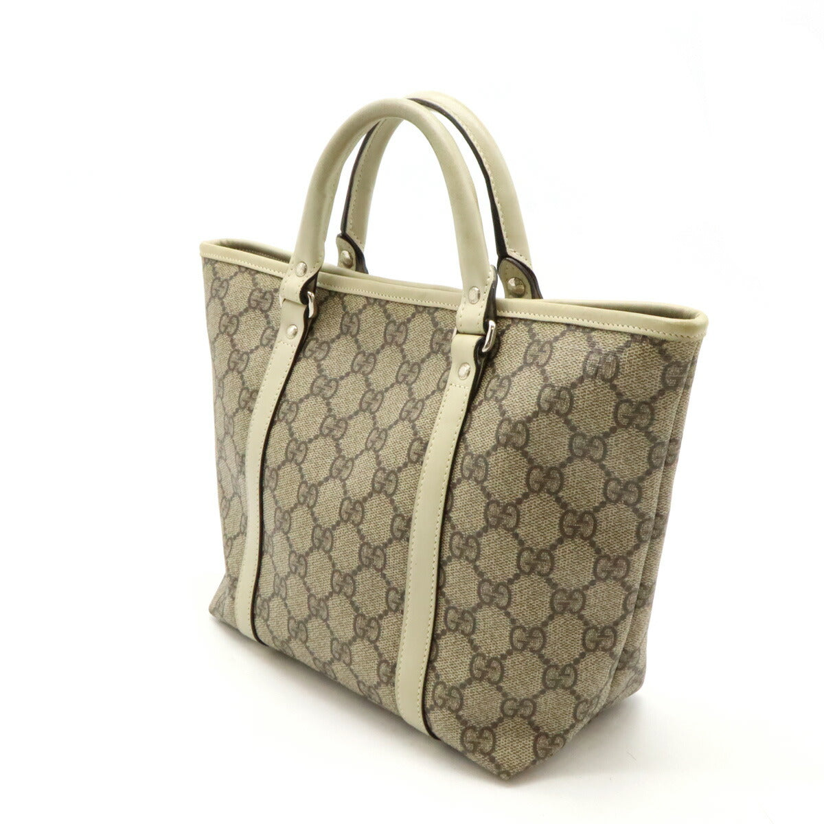 Gucci Kids GG Supreme Mini Handbag Beige