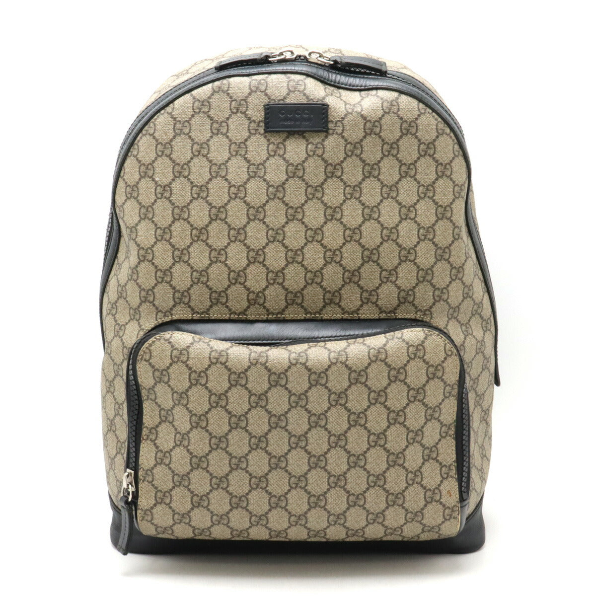 Gucci GG Supreme Backpack PVC Leather