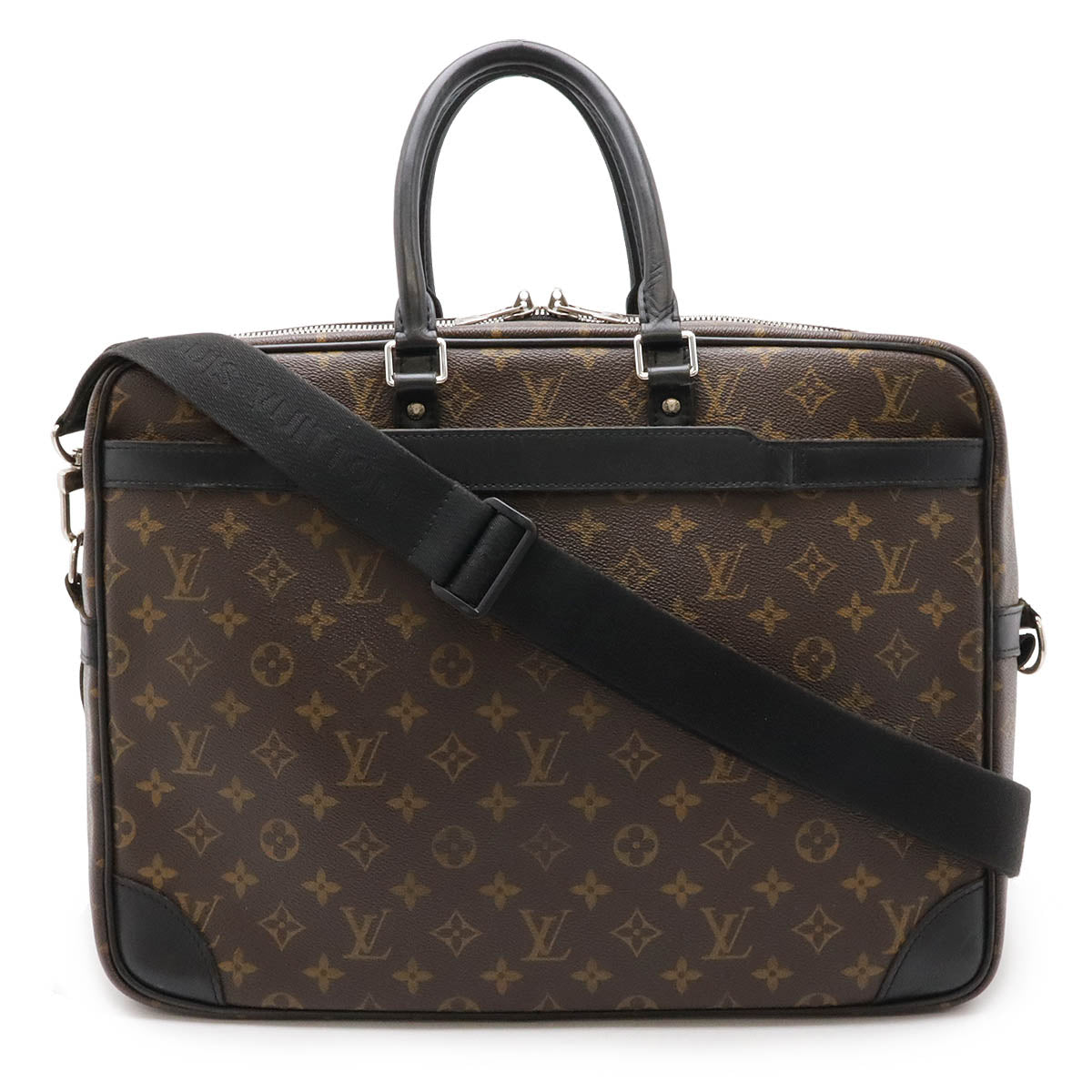 Louis Vuitton Monogram Leather Document Bag M40224