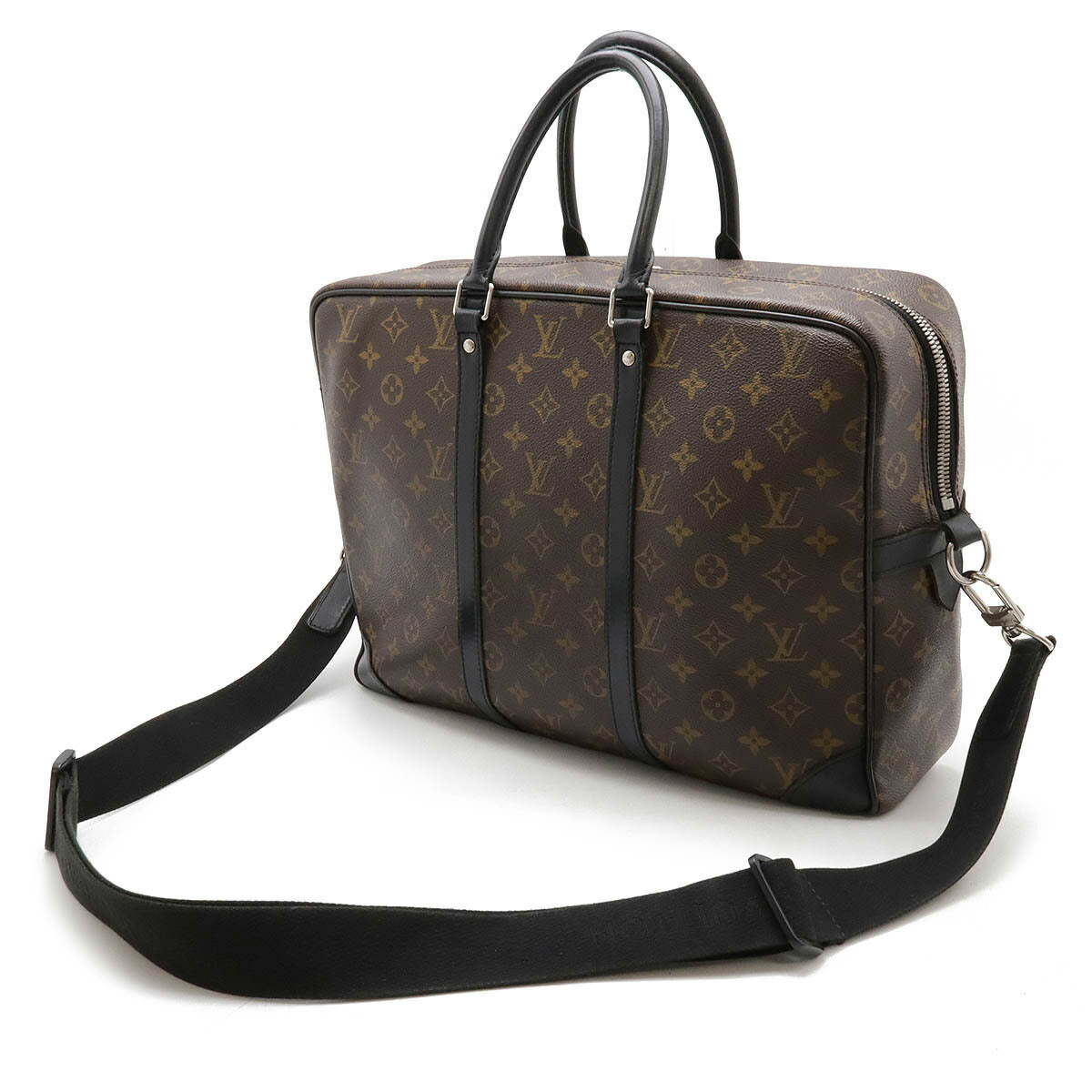 Louis Vuitton Monogram Leather Document Bag M40224