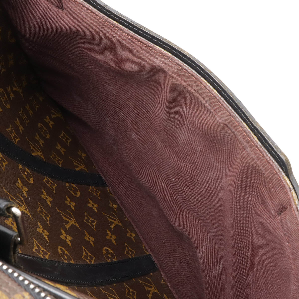 Louis Vuitton Monogram Leather Document Bag M40224