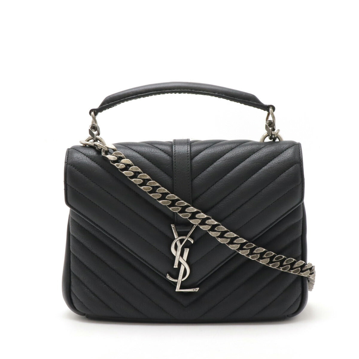 Yves Saint Laurent Leather College Handbag