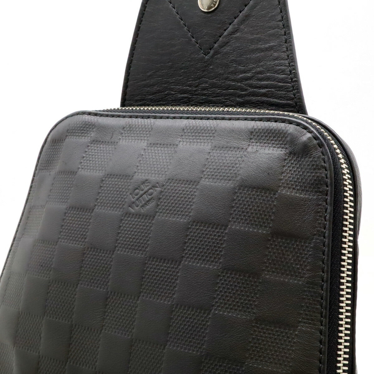 Louis Vuitton Damier Infini Avenue Sling Bag Black