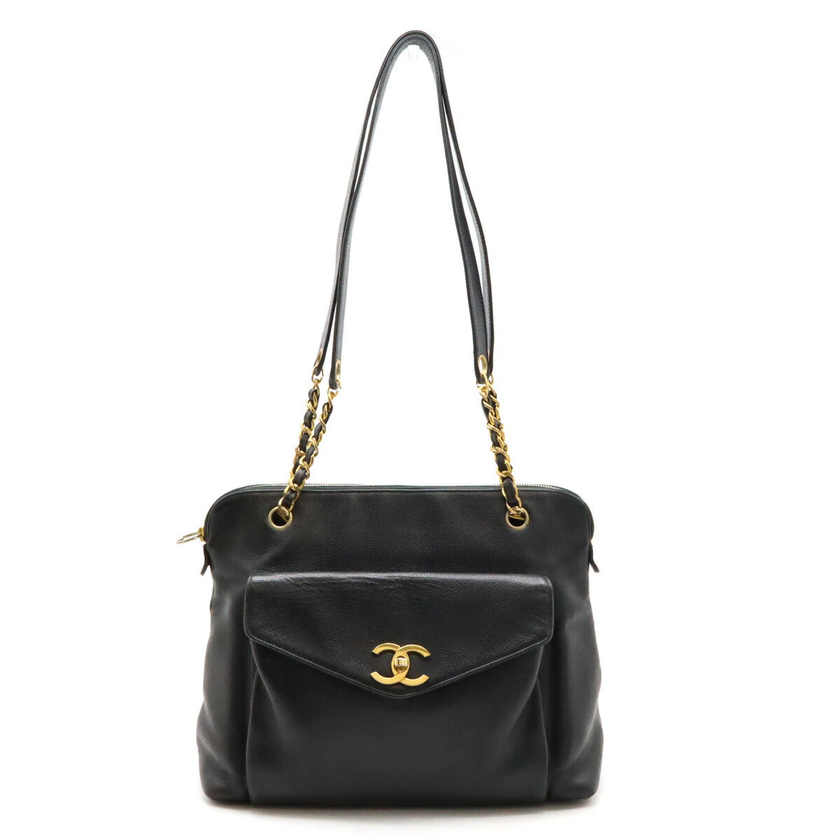 Chanel Caviar Skin Coco Mark Tote Bag A05572