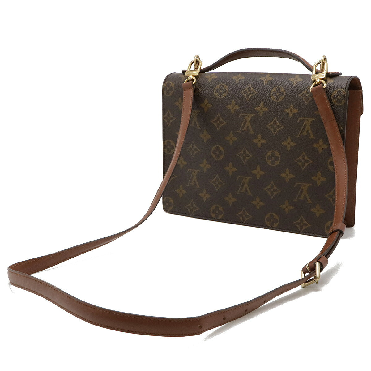 Louis Vuitton Monogram Monceau 26 Handbag M51187