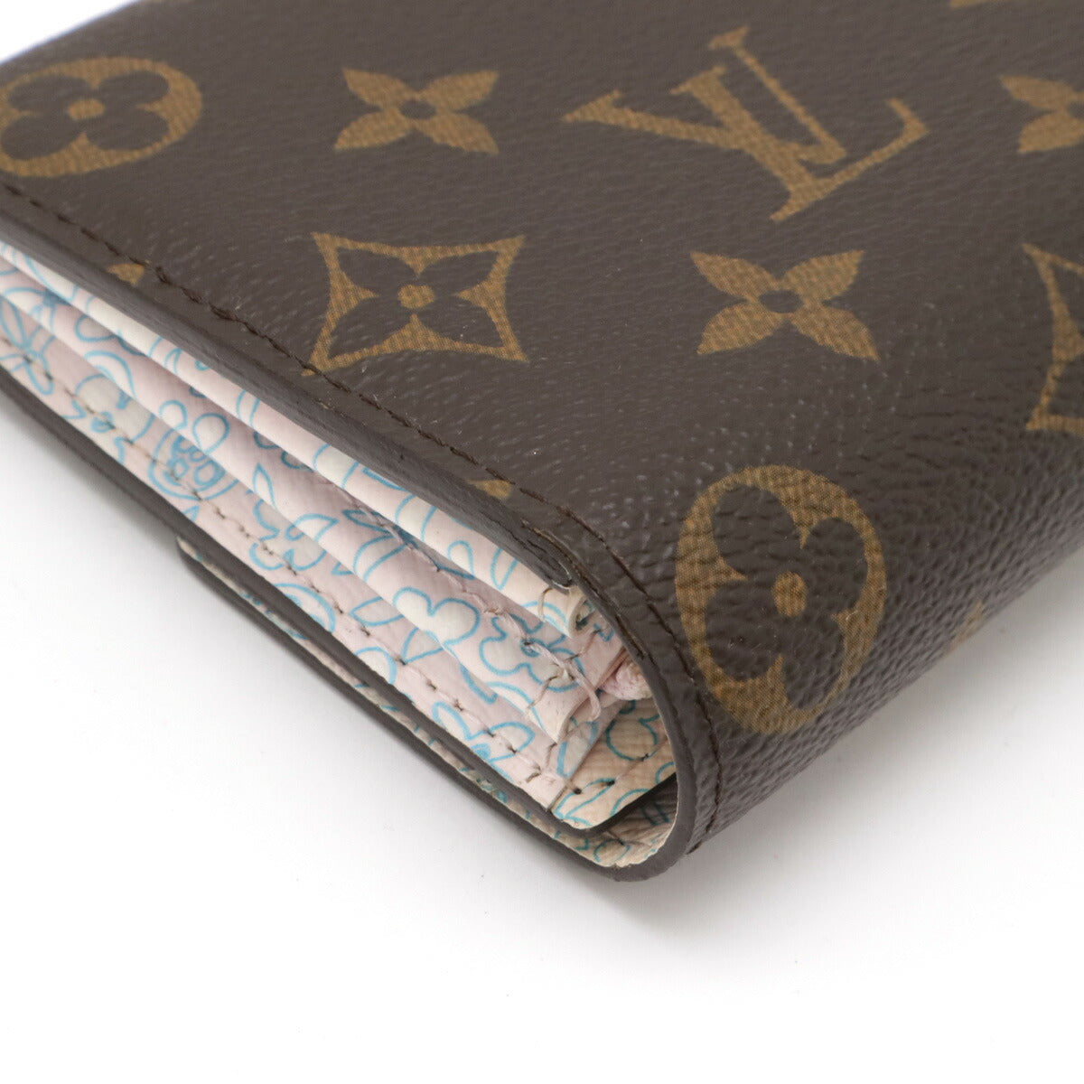 Louis Vuitton Monogram Fleuris Sarah Wallet M60232