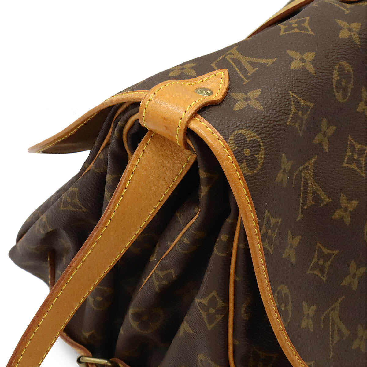 Louis Vuitton Monogram Saumur 35 Shoulder Bag M42254