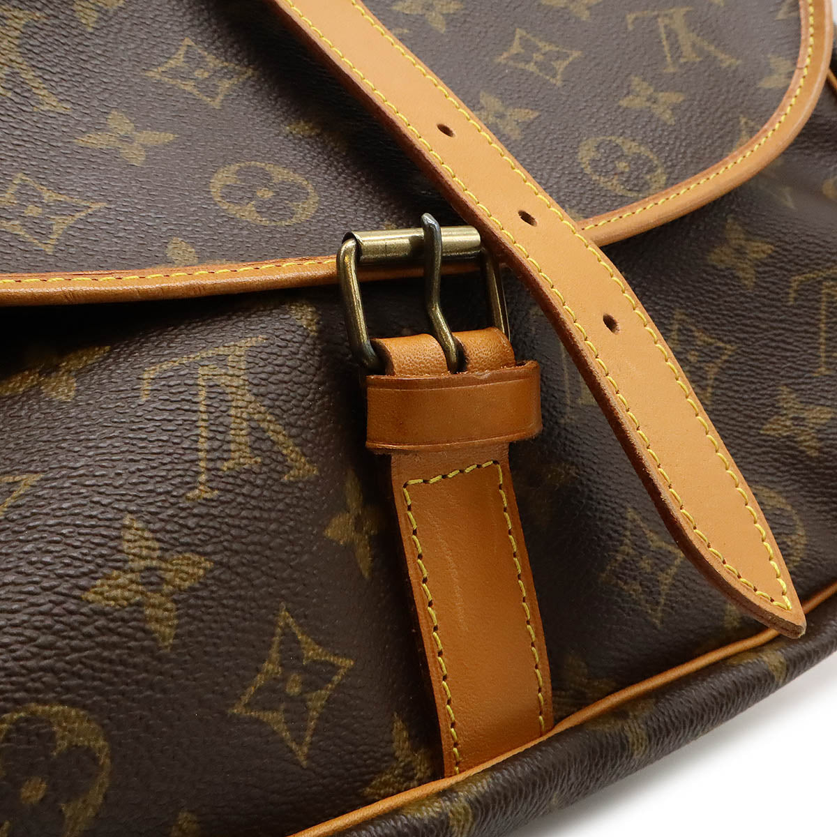 Louis Vuitton Monogram Saumur 35 Shoulder Bag M42254