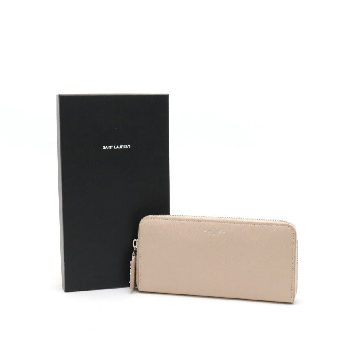 Yves Saint Laurent Leather Zip Wallet 603060