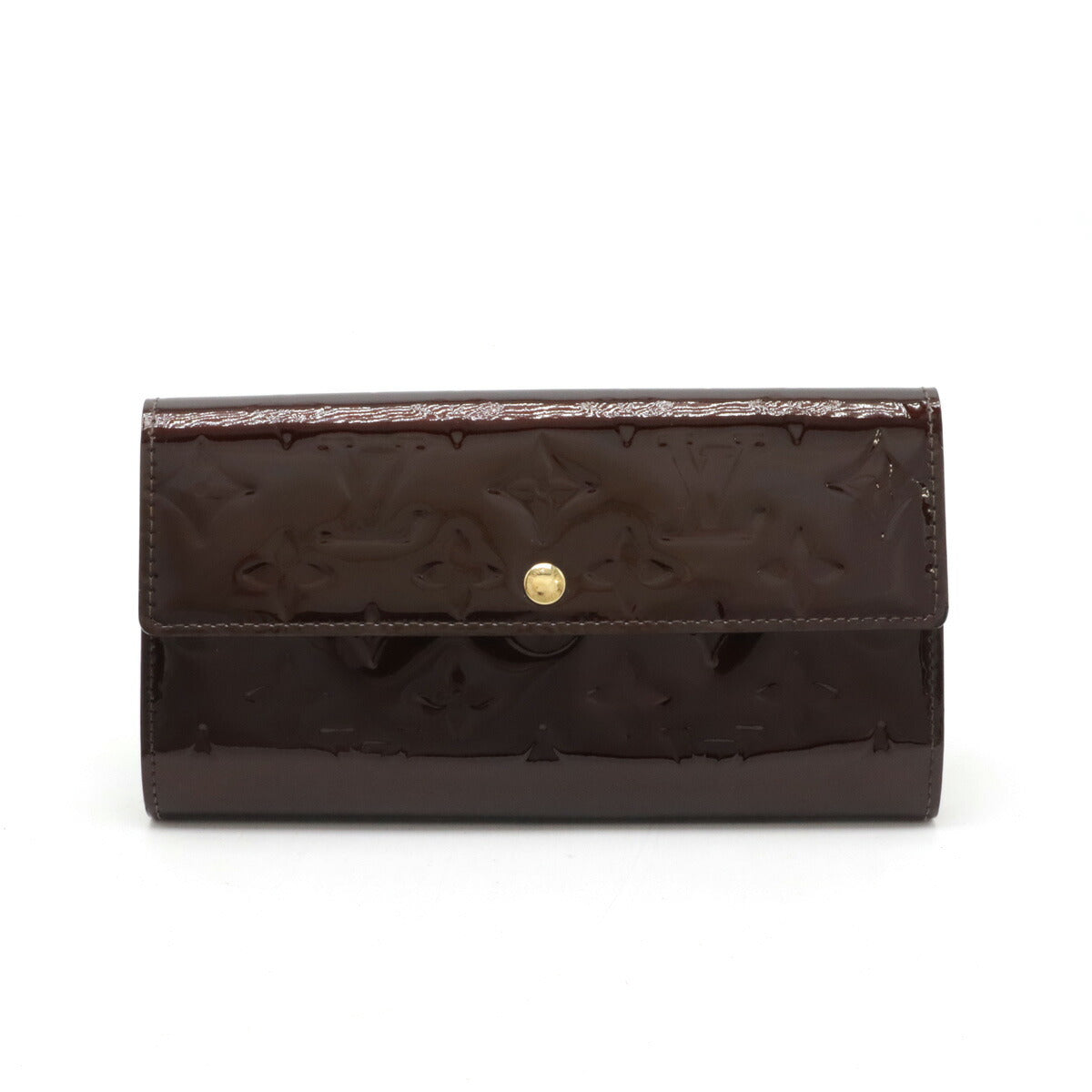 Louis Vuitton Vernis Sarah Wallet Amarante