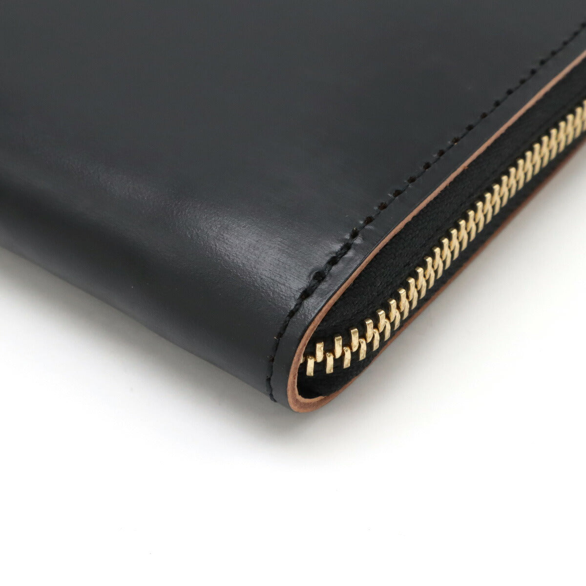 PORTER FILM Leather Long Wallet Black