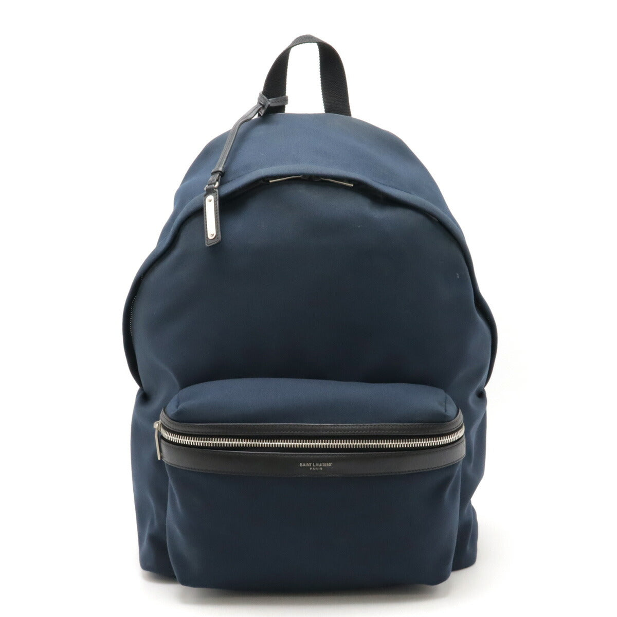 Yves Saint Laurent Canvas Leather Backpack