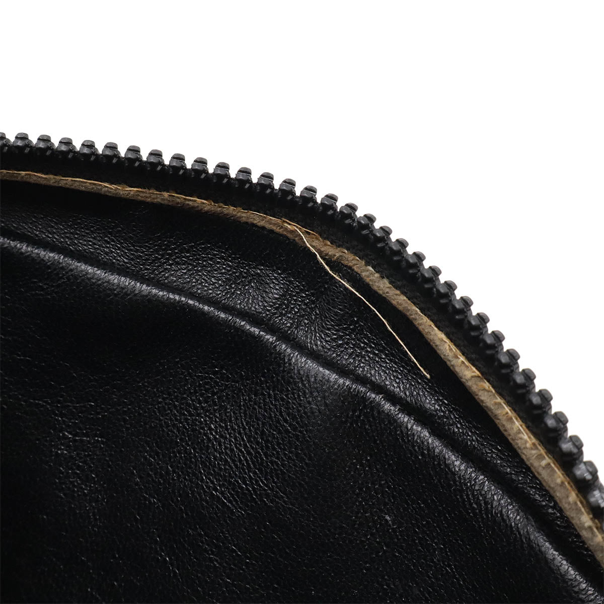 Celine Triomphe Leather Shoulder Bag Black