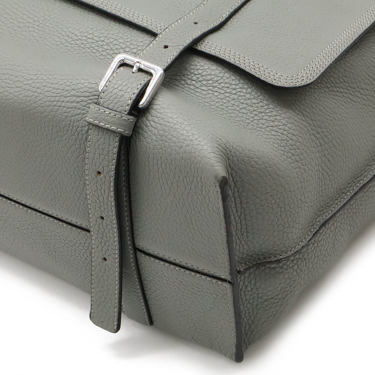 Loewe Anagram Leather Messenger Bag