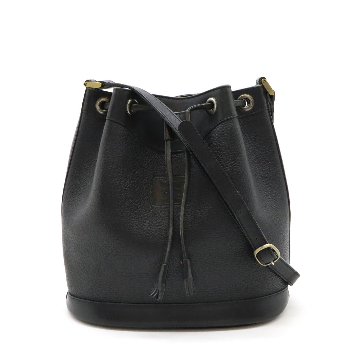 Burberry Leather Shoulder Bag Black