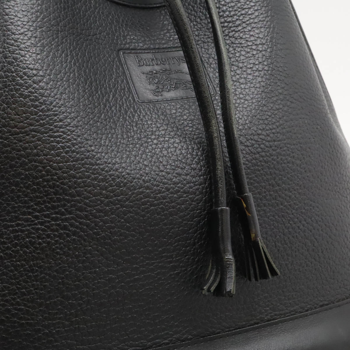 Burberry Leather Shoulder Bag Black