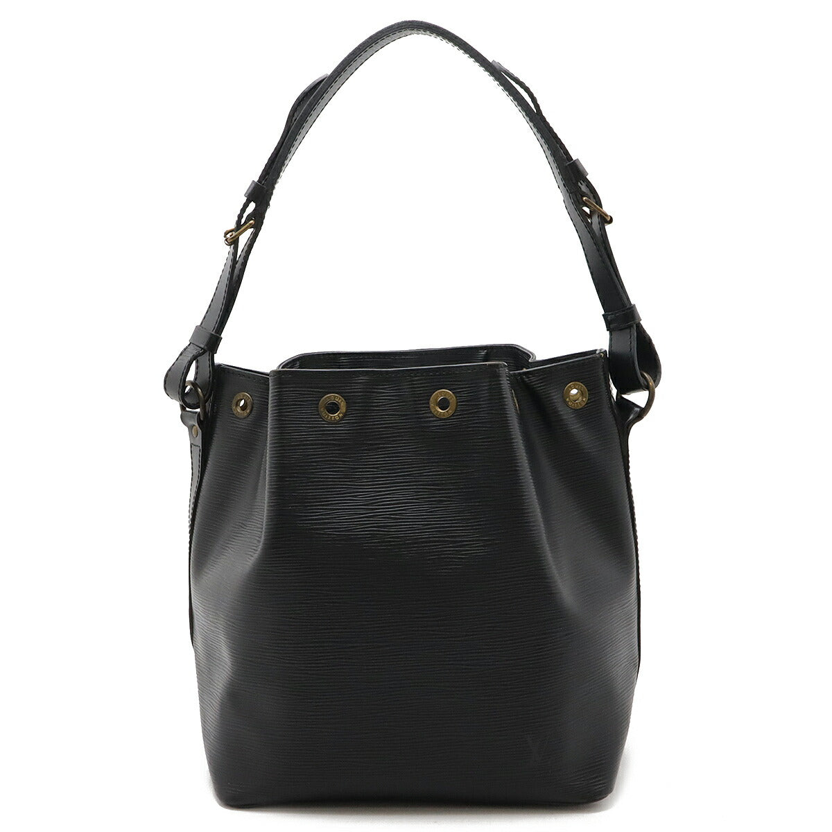 Louis Vuitton Epi Petit Noe Shoulder Bag Black