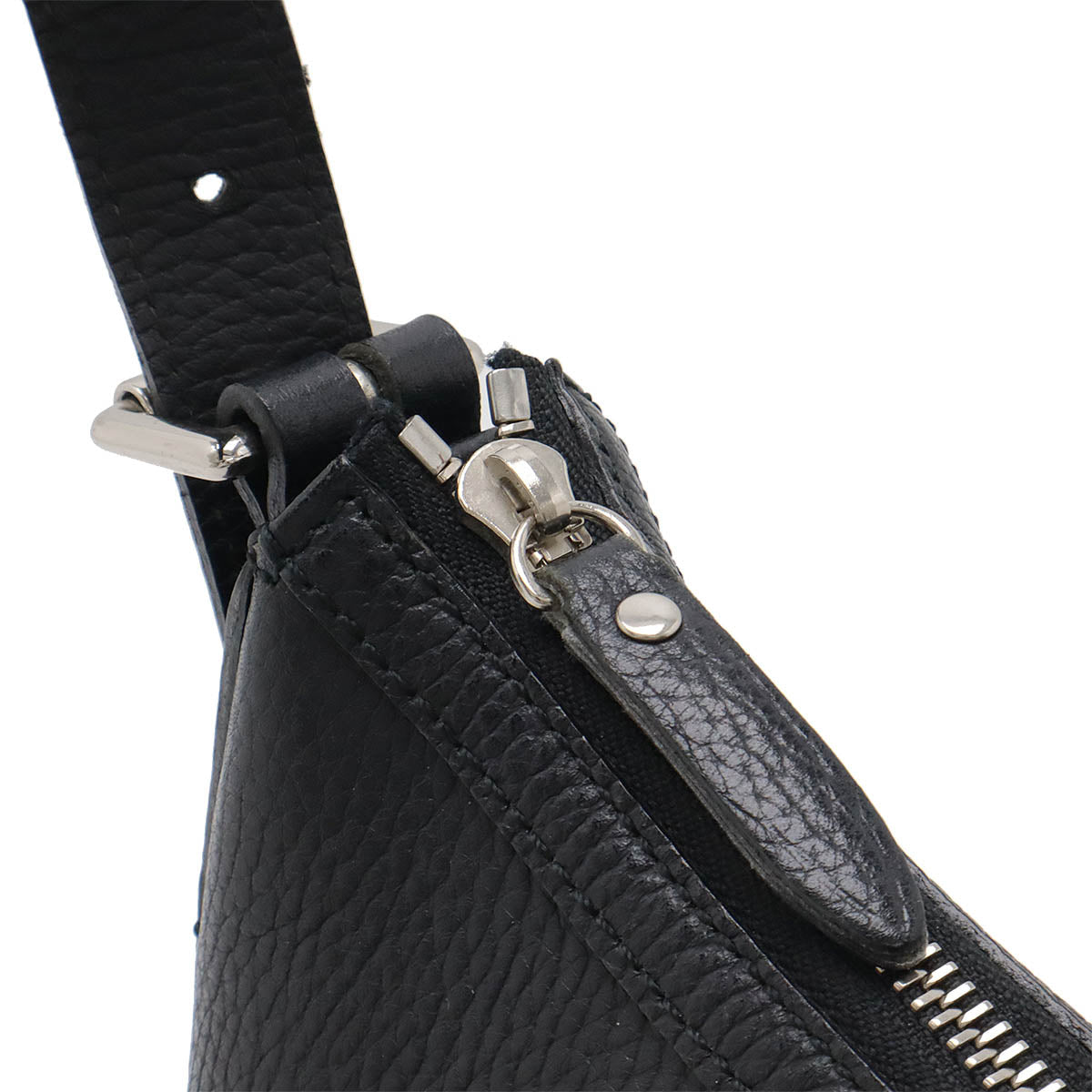 Burberry Leather Shoulder Bag Black