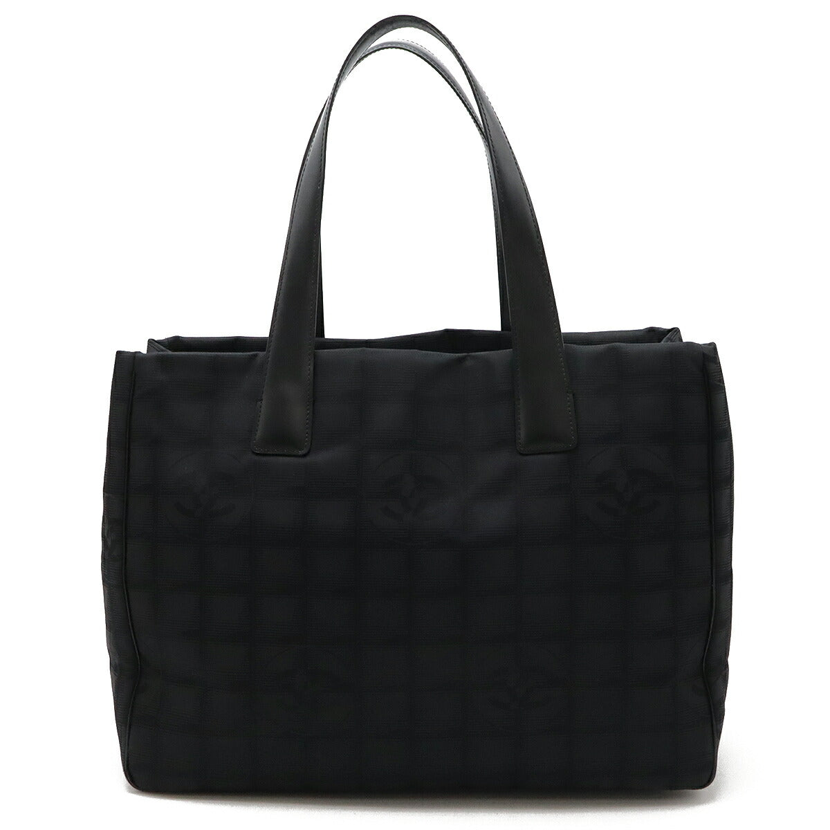 Chanel Nylon Jacquard New Travel Line Tote Bag