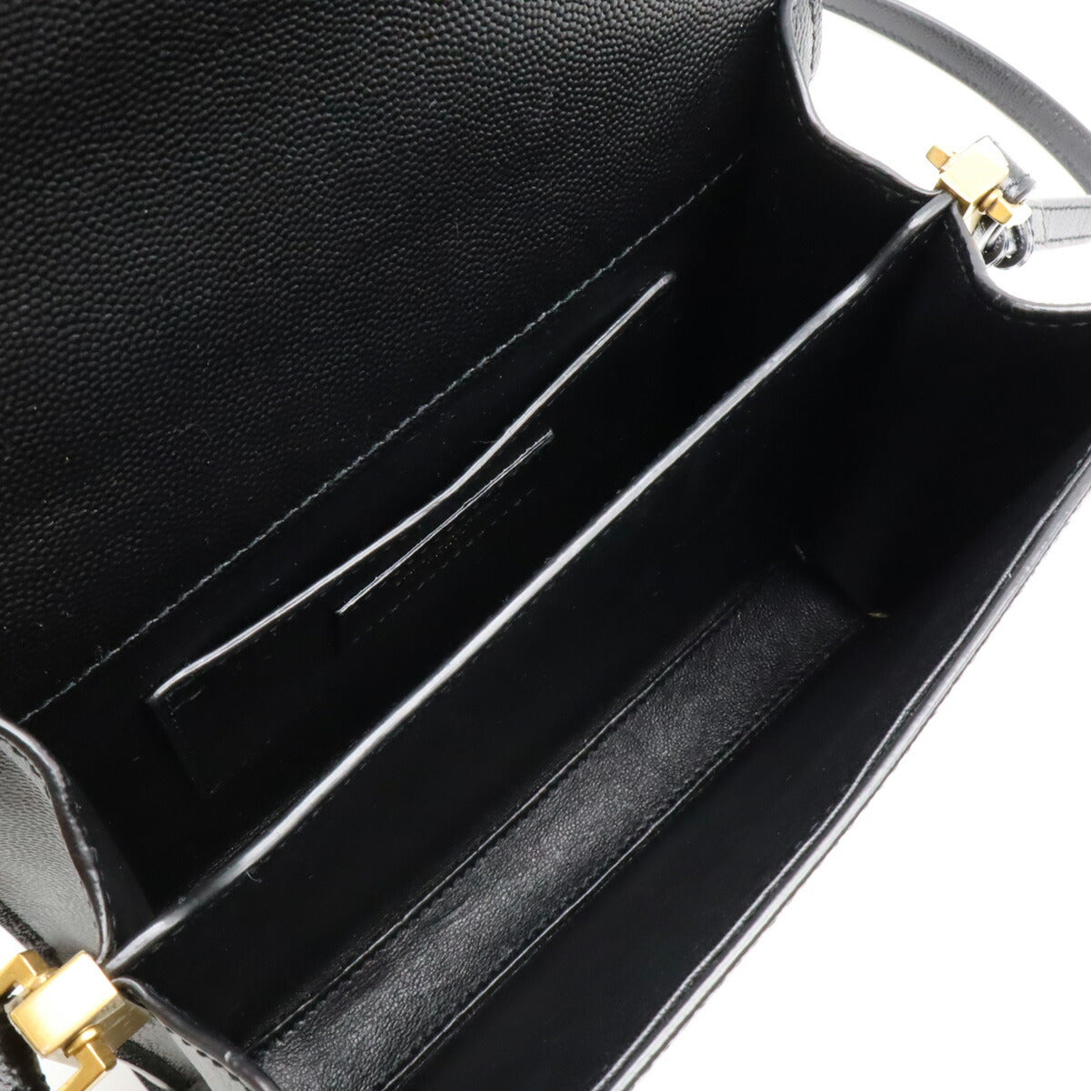 Yves Saint Laurent Cassandra Mini Leather Handbag