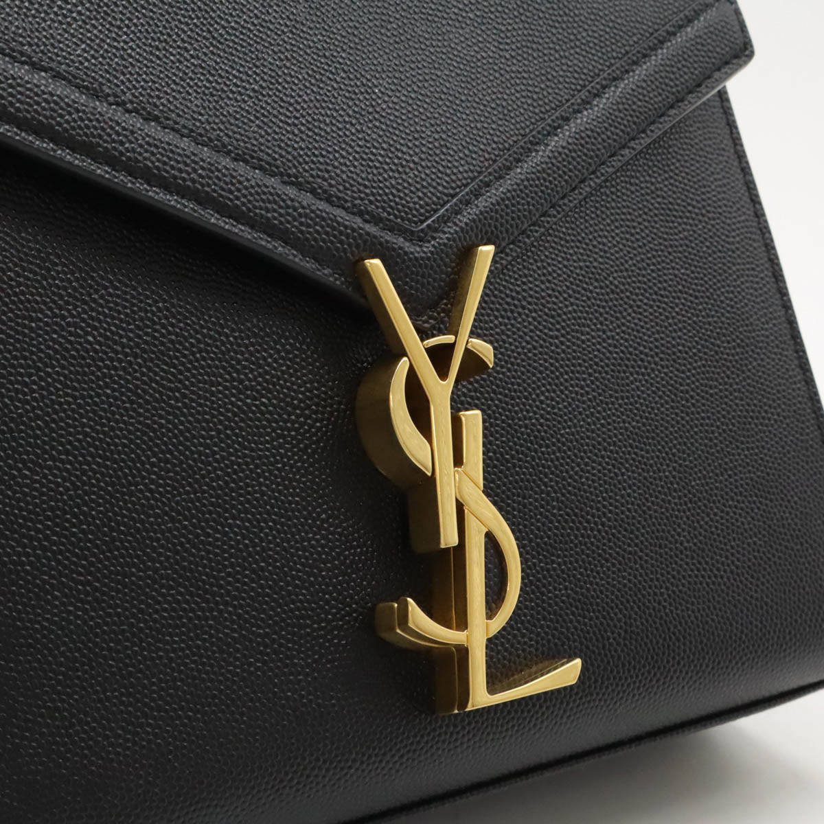 Yves Saint Laurent Cassandra Mini Leather Handbag