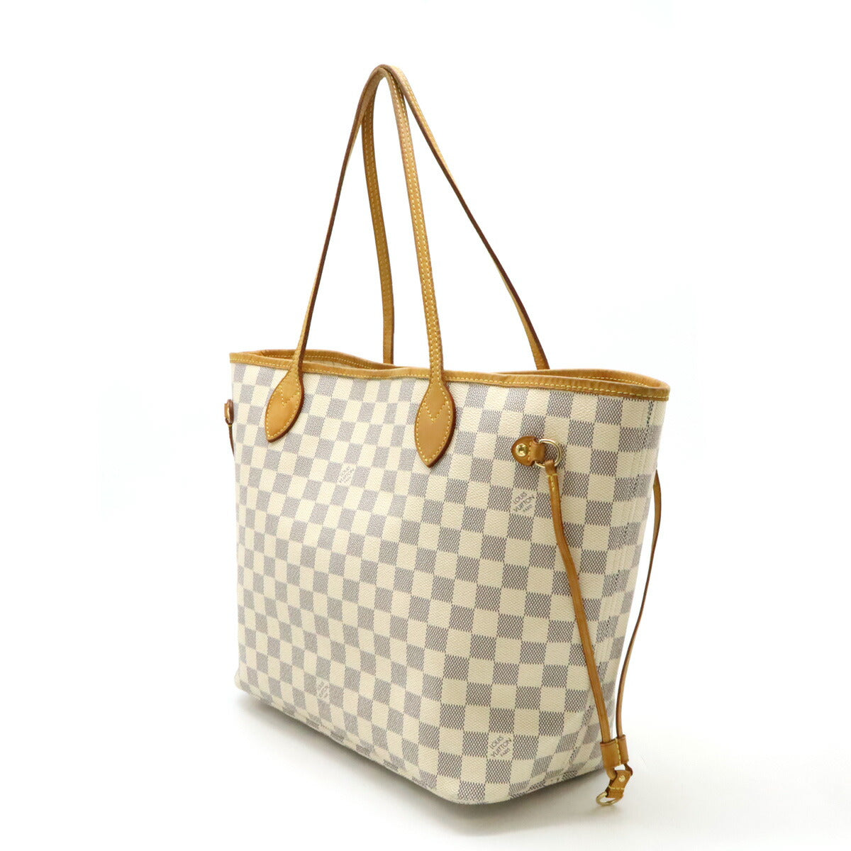 Louis Vuitton Damier Azur Neverfull MM Tote Bag N51107