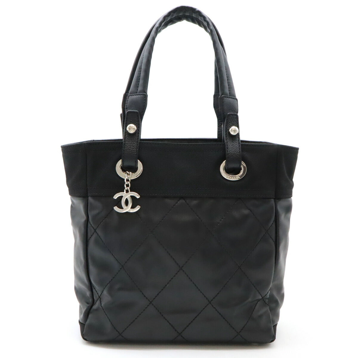 Chanel Paris Biarritz Tote PM Black A34208