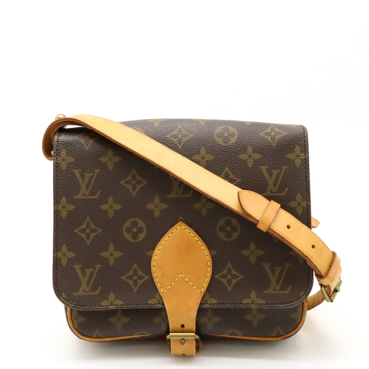 Louis Vuitton Monogram Cartouchiere 22 Shoulder Bag M51253