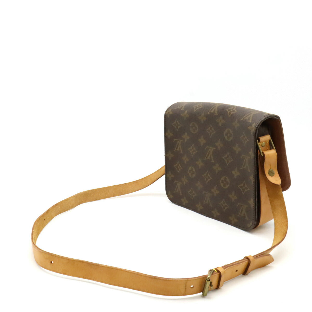 Louis Vuitton Monogram Cartouchiere 22 Shoulder Bag M51253