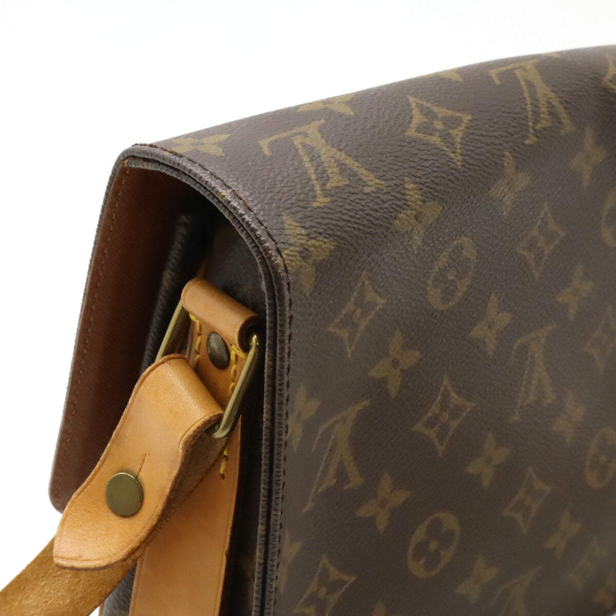 Louis Vuitton Monogram Cartouchiere 22 Shoulder Bag M51253