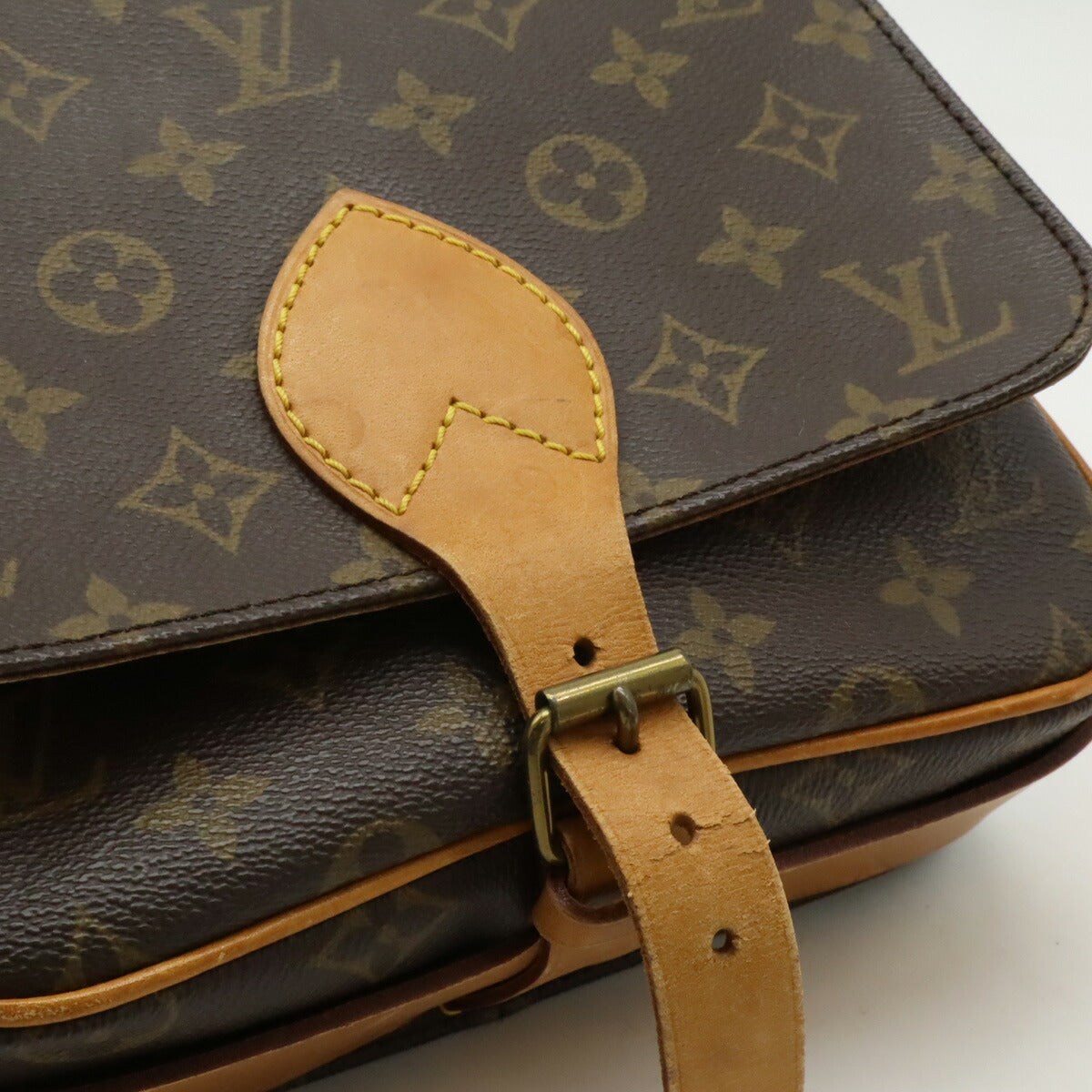 Louis Vuitton Monogram Cartouchiere 22 Shoulder Bag M51253