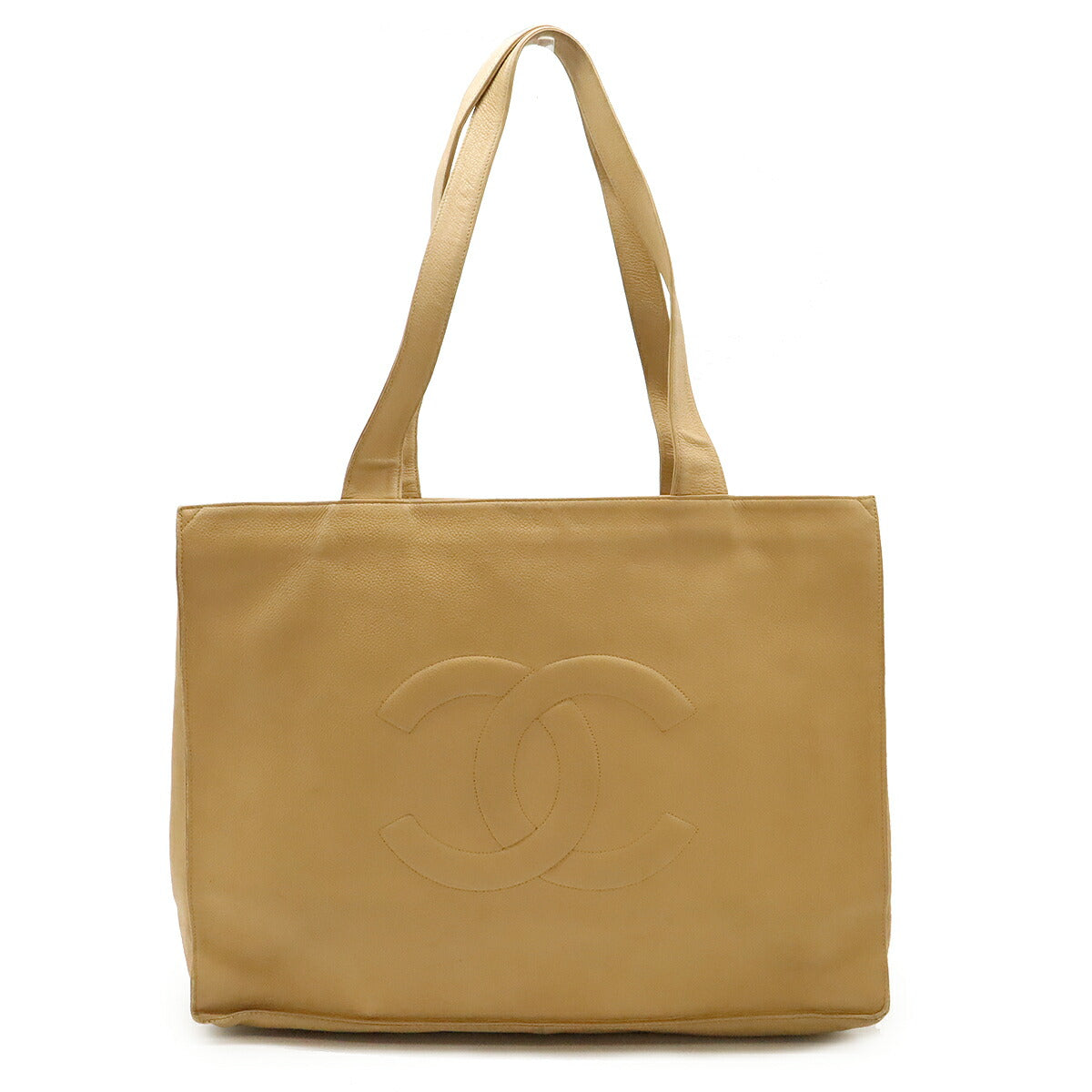 Chanel Caviar Skin Coco Mark Tote Bag