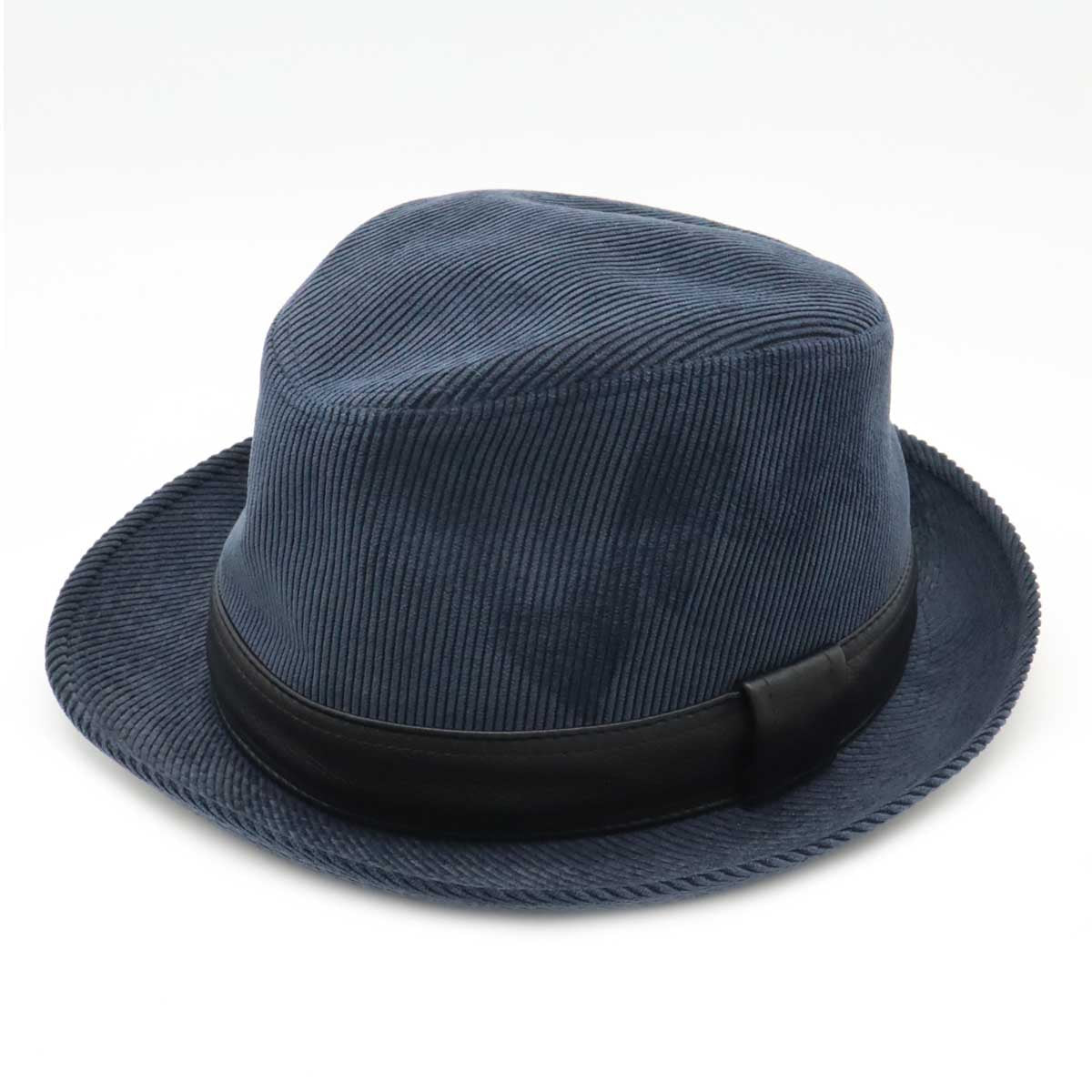 Hermes Corduroy Polyester Fedora Hat