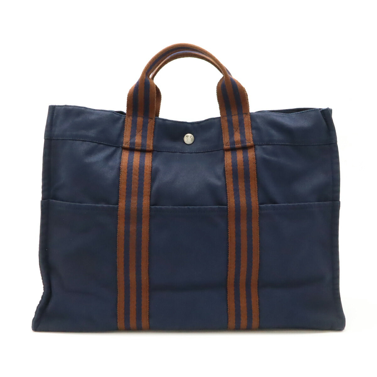 Hermes Fourre Tout Canvas Tote Bag