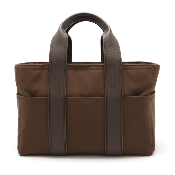 Hermes Acapulco PM Nylon Leather Tote Bag