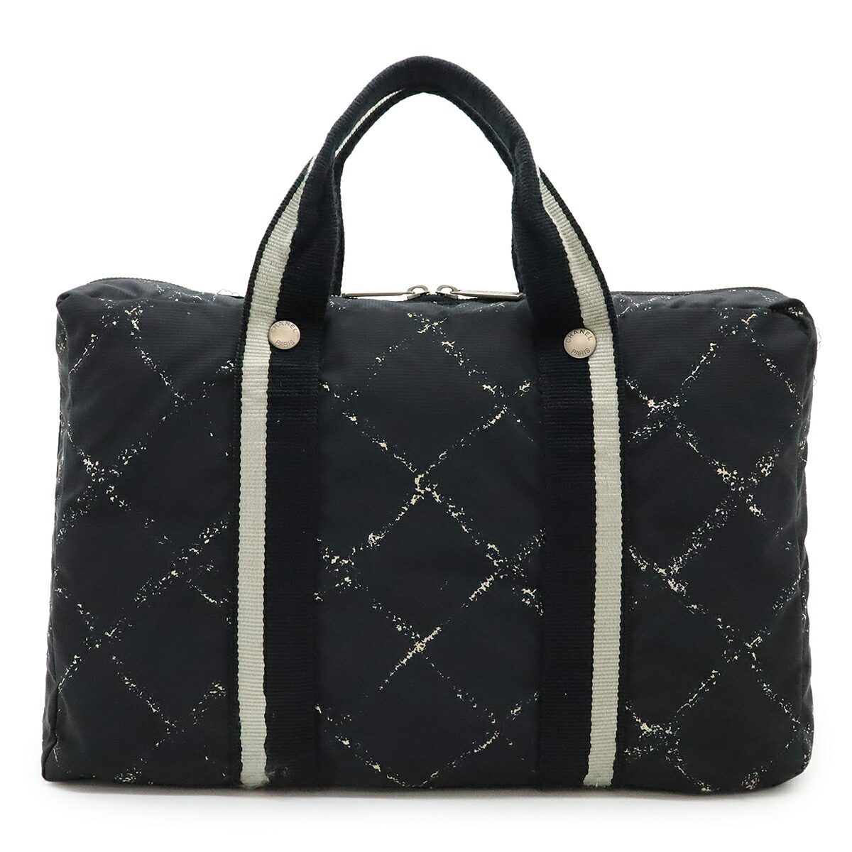 Chanel Travel Line Nylon Handbag