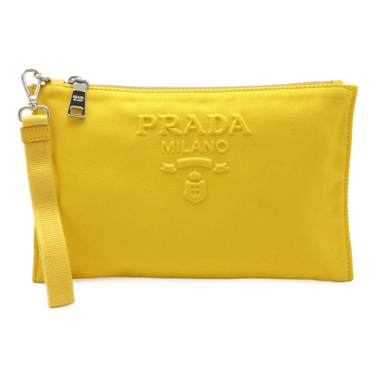 Prada Leather Clutch Bag