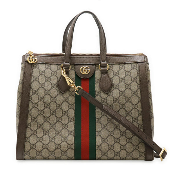 Gucci Ophidia GG Supreme Coated Canvas 2way Bag