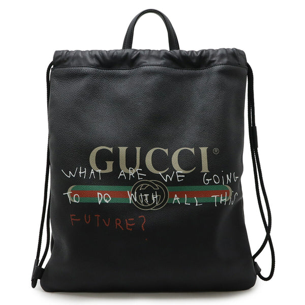 Gucci Coco Capitan Leather 2way Backpack