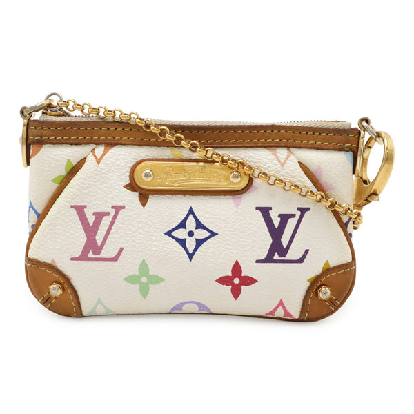Louis Vuitton Monogram Multicolore Chain Accessory Pouch