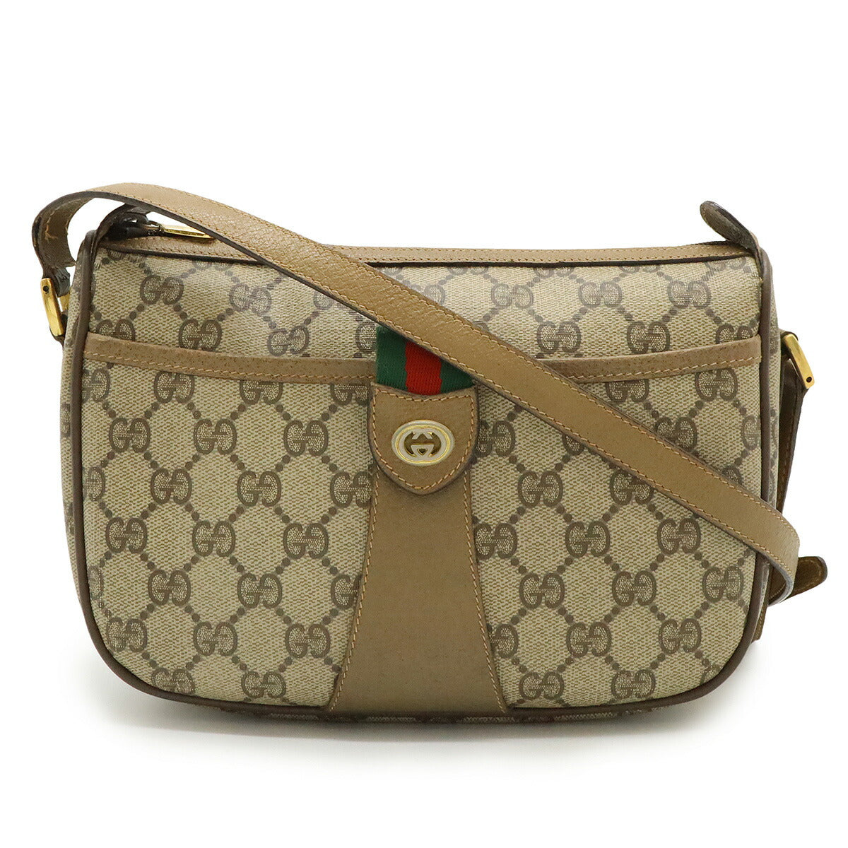 Gucci Old Gucci PVC Leather Shoulder Bag