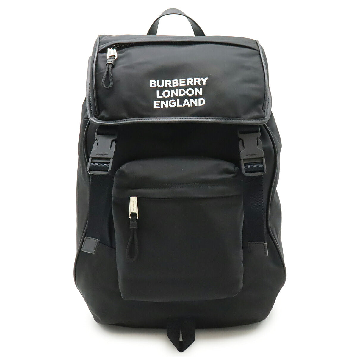 Burberry Nylon Leather Backpack