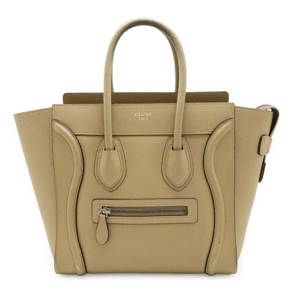 Celine Luggage Micro Shopper Handbag