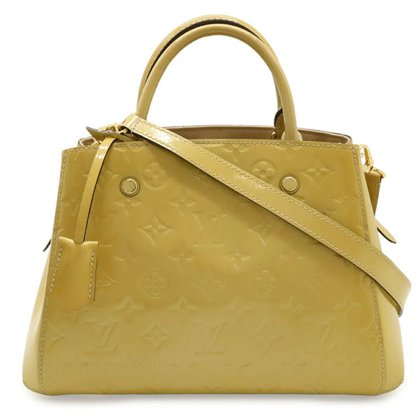 Louis Vuitton Monogram Vernis Montaigne BB 2way bag