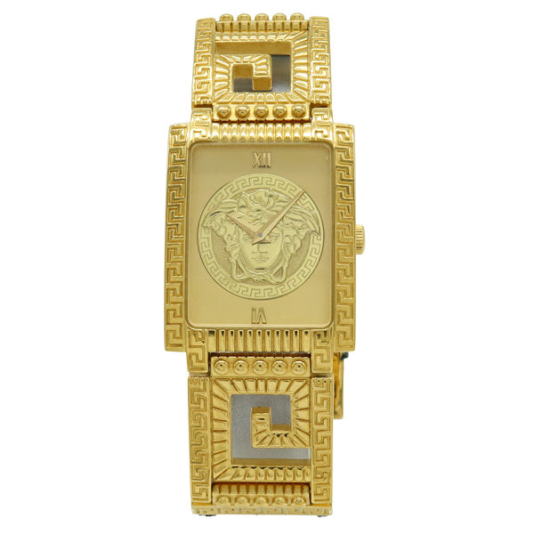 Versace Medusa Gold Plated Quartz