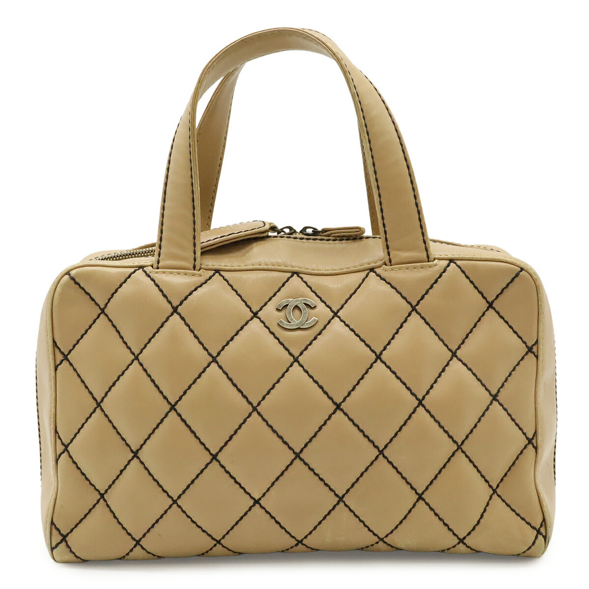Chanel Wild Stitch Leather Handbag